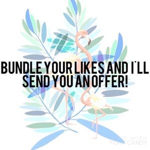 Bundle your likes and I will send you an offer